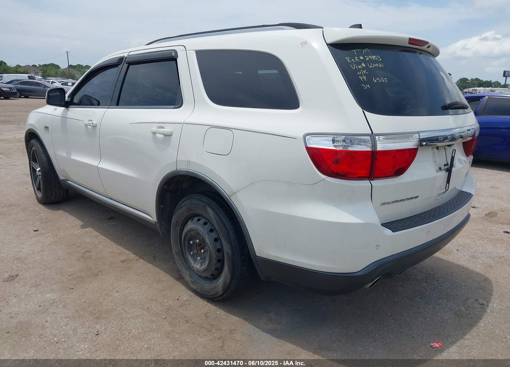 2011 DODGE DURANGO CREW VIN: 1D4SD4GT4BC664021