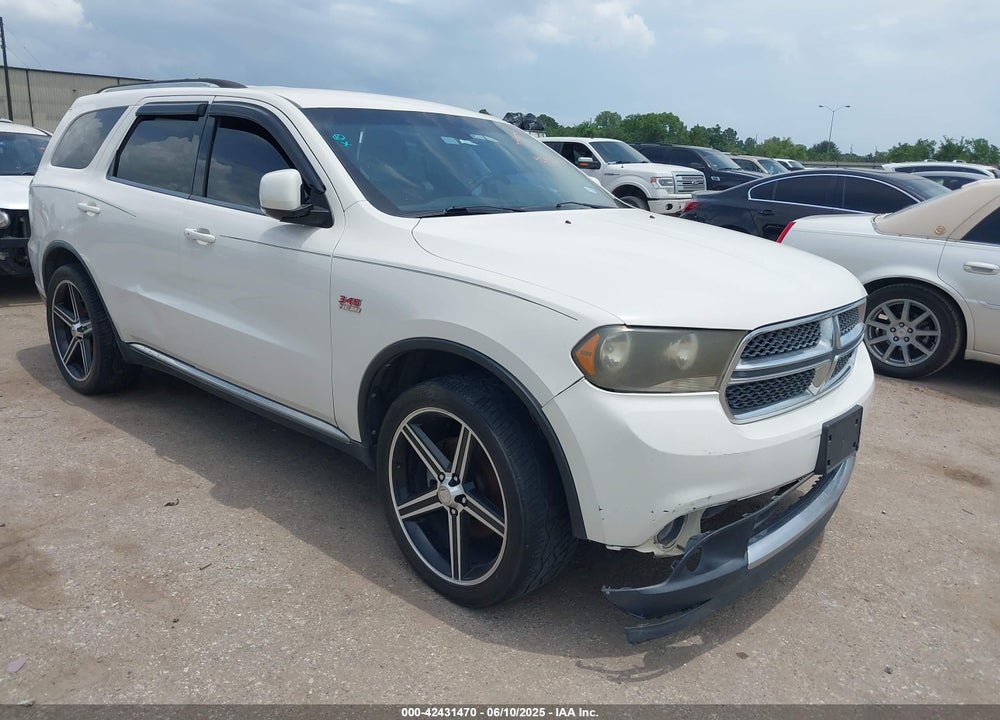 2011 DODGE DURANGO CREW VIN: 1D4SD4GT4BC664021