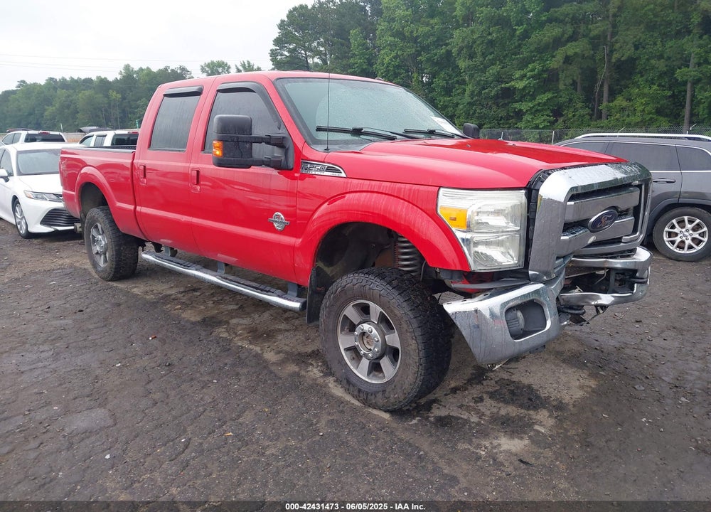 2012 FORD F-250 LARIAT VIN: 1FT7W2BT1CEB88941