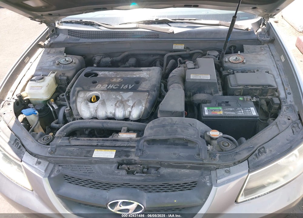 2007 HYUNDAI SONATA GLS VIN: 5NPET46C77H264884