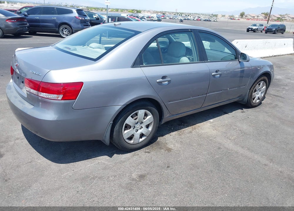 2007 HYUNDAI SONATA GLS VIN: 5NPET46C77H264884