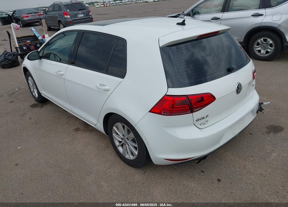 2015 VOLKSWAGEN GOLF VIN: 3VW217AU8FM049479