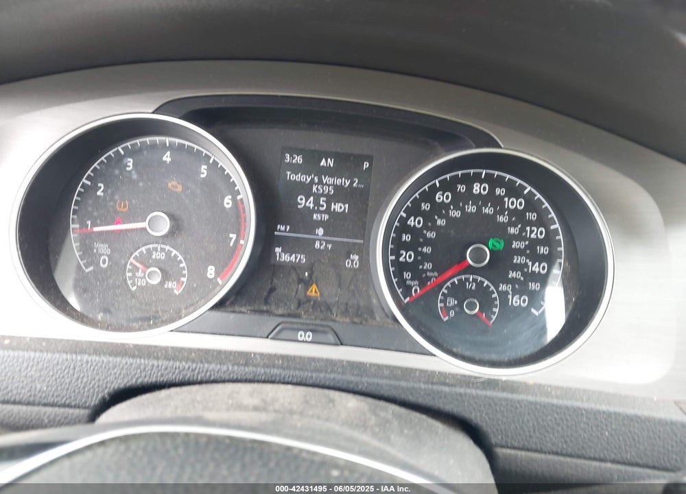 2015 VOLKSWAGEN GOLF VIN: 3VW217AU8FM049479