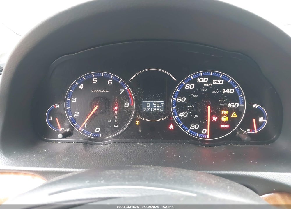 2007 ACURA TSX VIN: JH4CL96967C000977