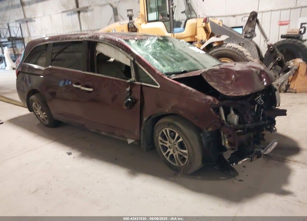 2013 HONDA ODYSSEY EX-L VIN: 5FNRL5H67DB039129