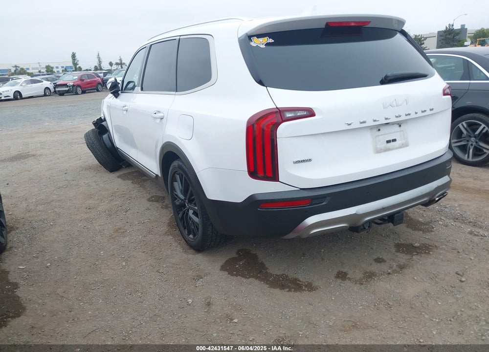 2022 KIA TELLURIDE VIN: 5XYP5DHCXNG232306
