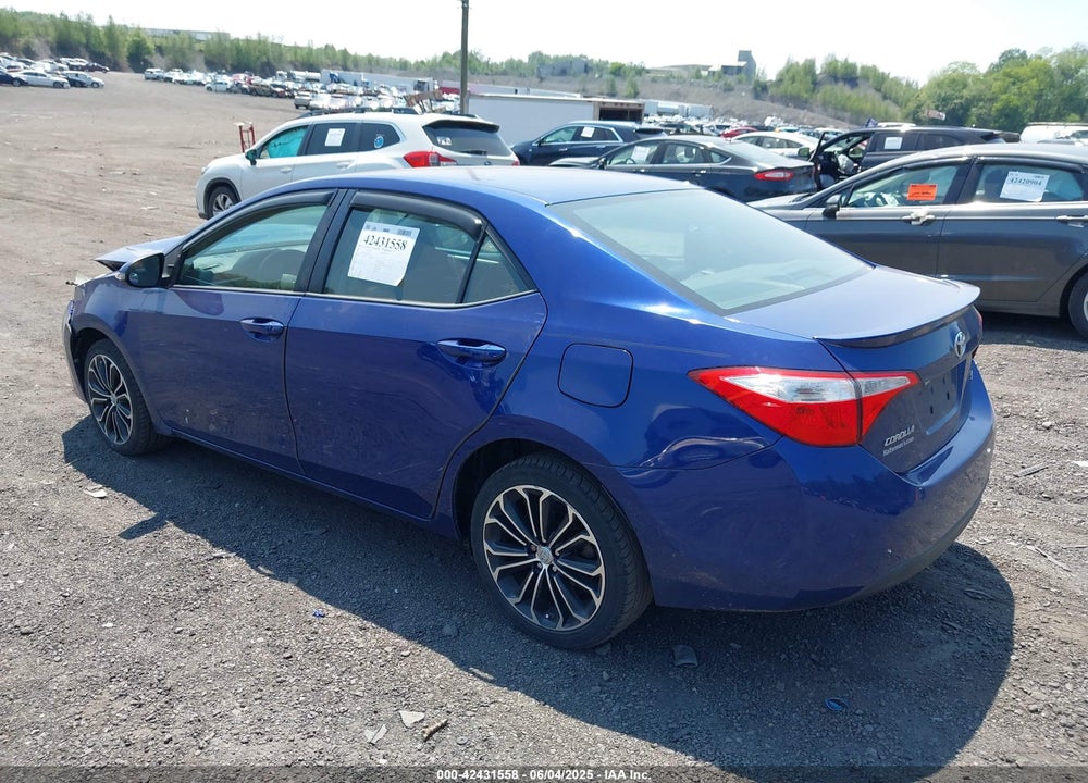 2015 TOYOTA COROLLA S PLUS VIN: 5YFBURHE6FP218542