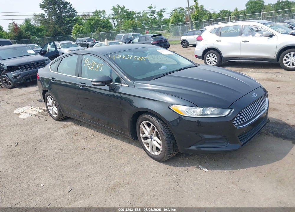 2014 FORD FUSION SE VIN: 3FA6P0H7XER151576