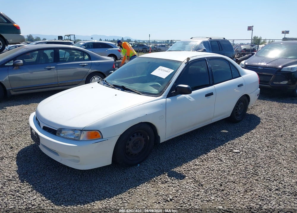 2000 MITSUBISHI MIRAGE DE VIN: JA3AY26C4YU017932
