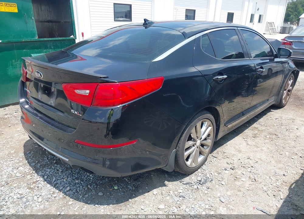 2014 KIA OPTIMA SXL TURBO VIN: 5XXGR4A64EG347349