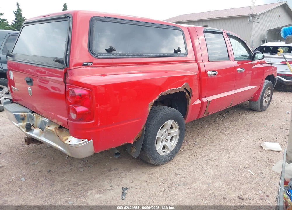 2005 DODGE DAKOTA SLT VIN: 1D7HE48K75S345349