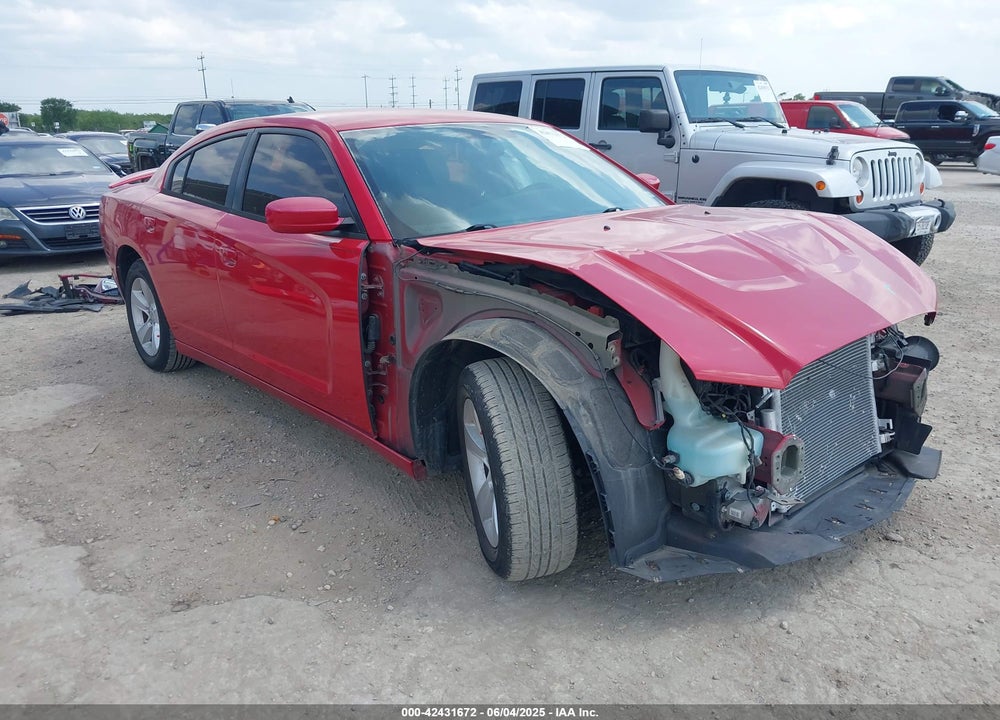 2013 DODGE CHARGER SE VIN: 2C3CDXBG3DH601431