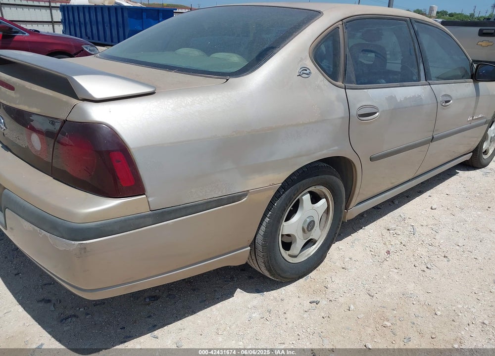 2002 CHEVROLET IMPALA VIN: 2G1WH55K029121400