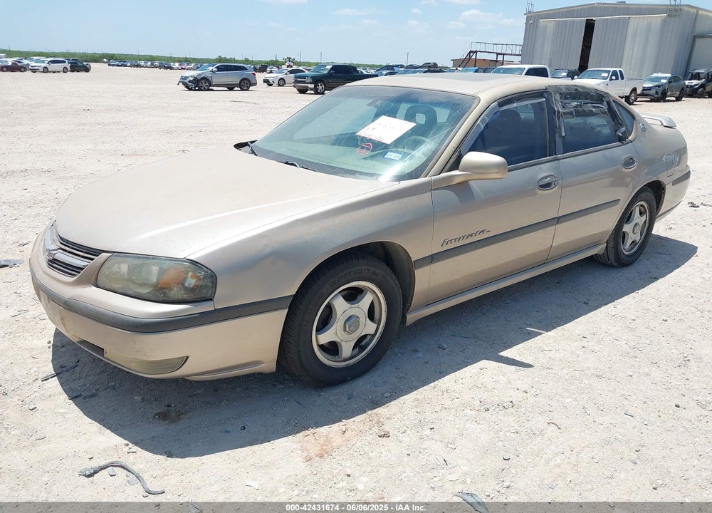 2002 CHEVROLET IMPALA VIN: 2G1WH55K029121400