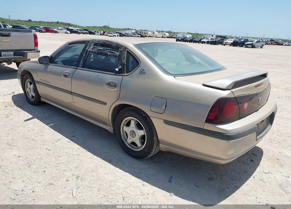 2002 CHEVROLET IMPALA VIN: 2G1WH55K029121400