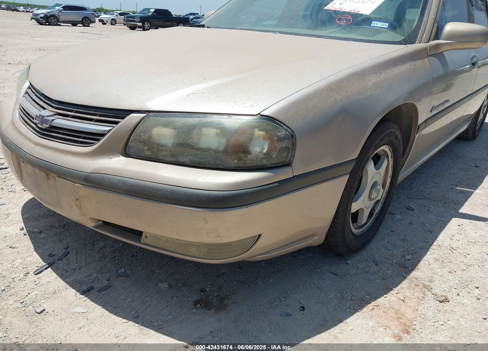 2002 CHEVROLET IMPALA VIN: 2G1WH55K029121400