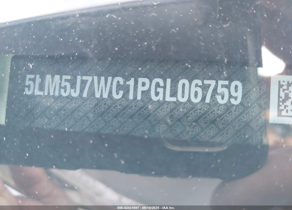 2023 LINCOLN AVIATOR VIN: 5LM5J7WC1PGL06759