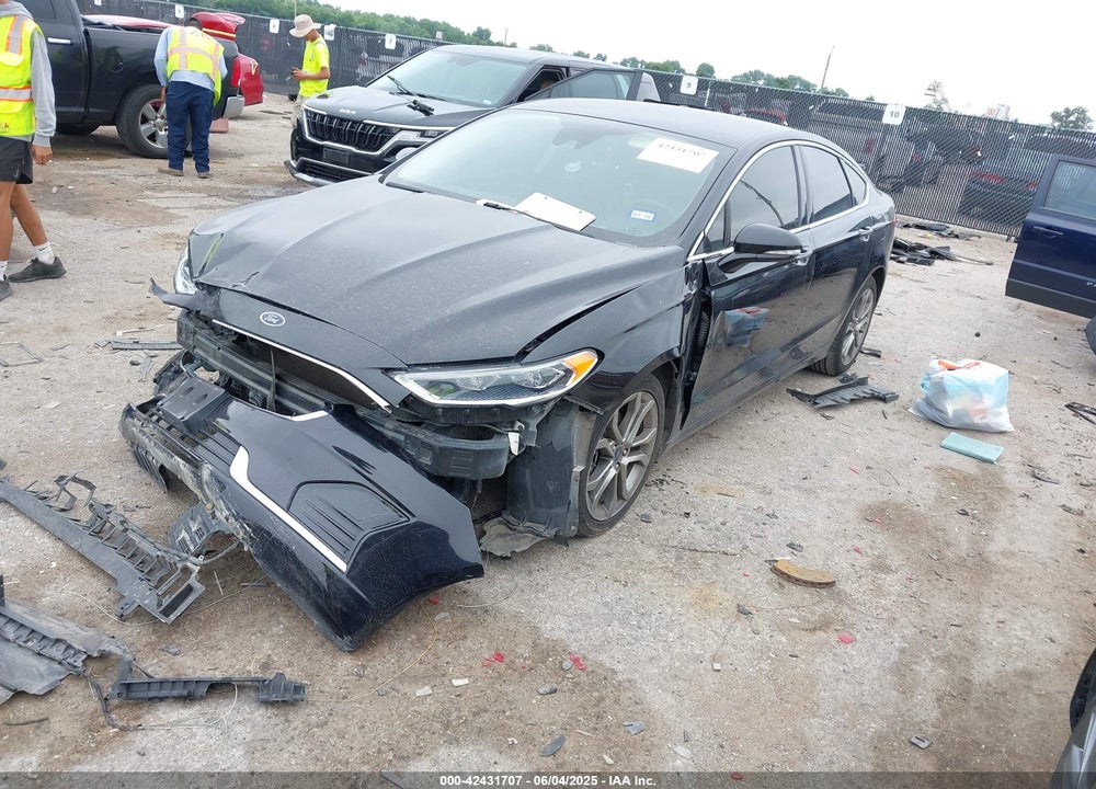 2019 FORD FUSION VIN: 3FA6P0CD5KR141515
