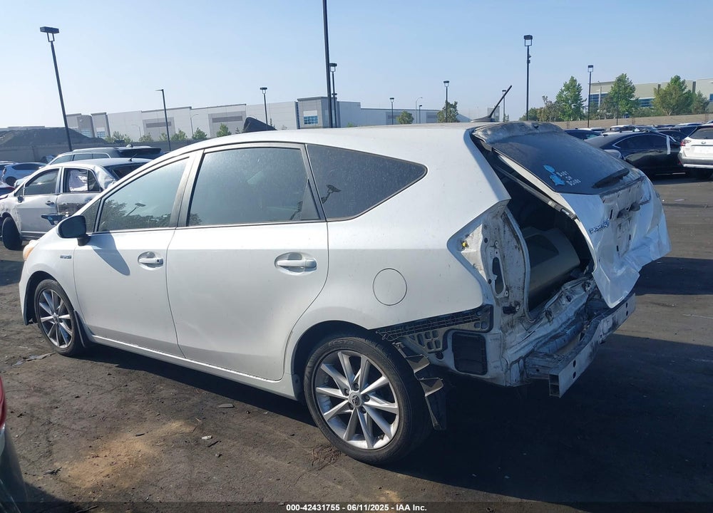 2012 TOYOTA PRIUS V FIVE VIN: JTDZN3EU5C3166393