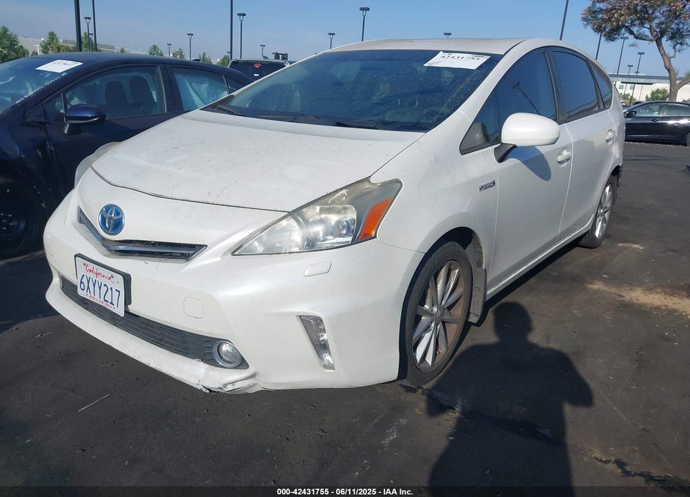 2012 TOYOTA PRIUS V FIVE VIN: JTDZN3EU5C3166393