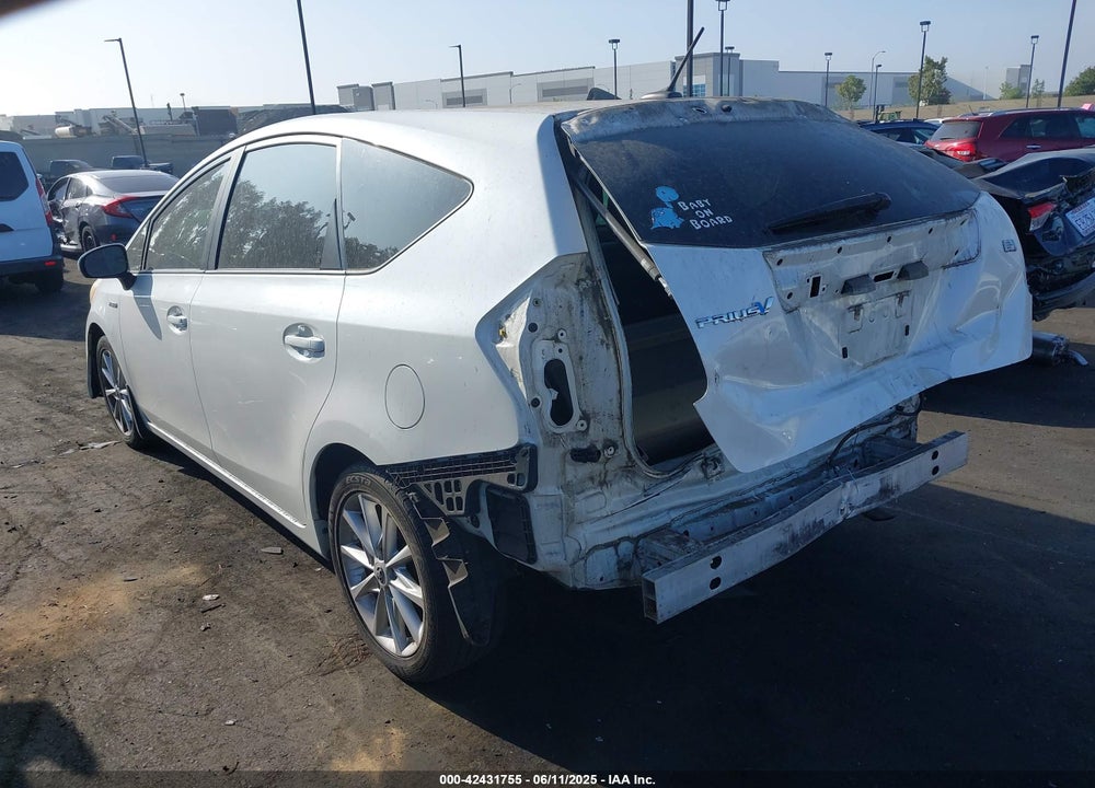 2012 TOYOTA PRIUS V FIVE VIN: JTDZN3EU5C3166393
