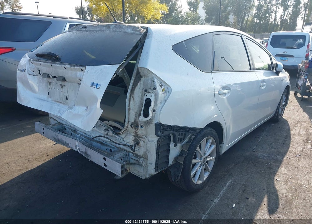 2012 TOYOTA PRIUS V FIVE VIN: JTDZN3EU5C3166393