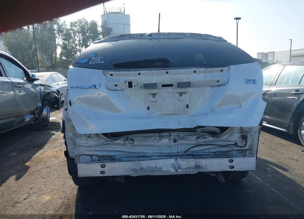 2012 TOYOTA PRIUS V FIVE VIN: JTDZN3EU5C3166393