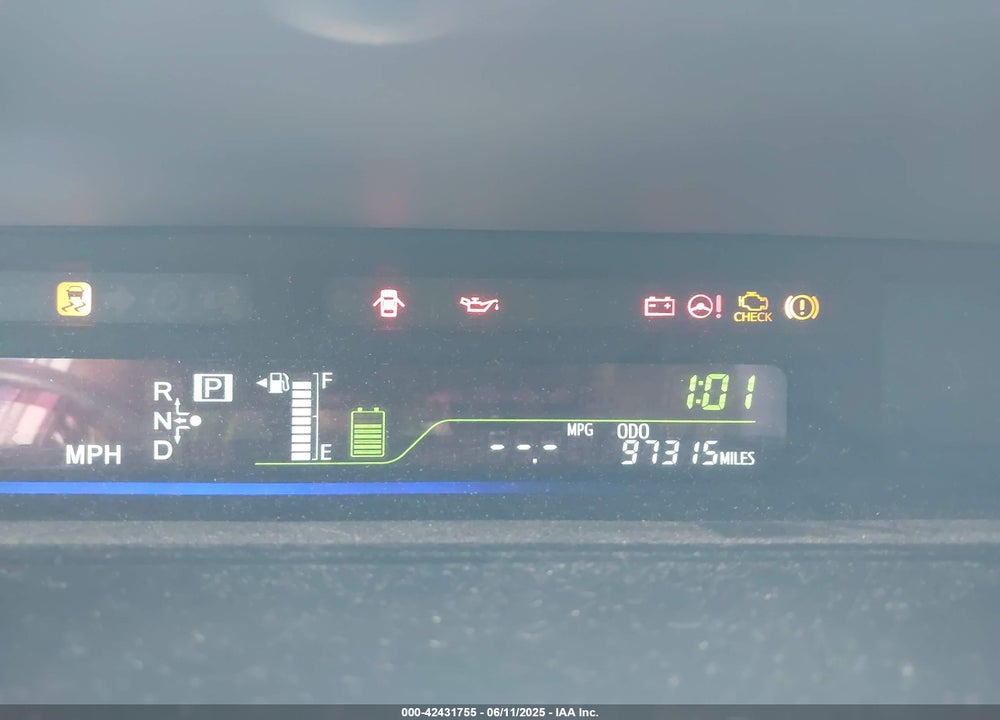 2012 TOYOTA PRIUS V FIVE VIN: JTDZN3EU5C3166393