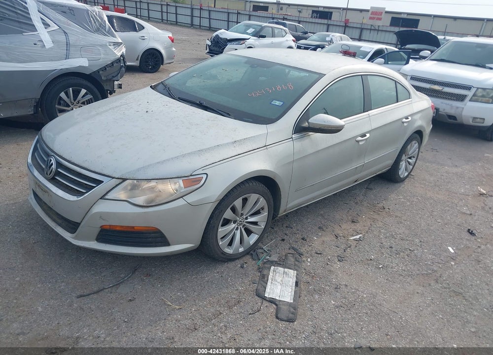 2012 VOLKSWAGEN CC SPORT VIN: WVWMN7AN2CE500755