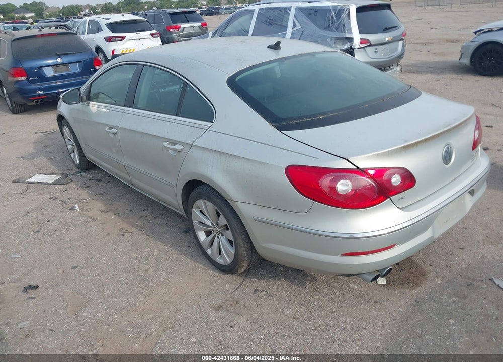 2012 VOLKSWAGEN CC SPORT VIN: WVWMN7AN2CE500755
