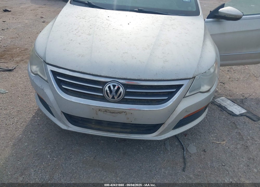 2012 VOLKSWAGEN CC SPORT VIN: WVWMN7AN2CE500755
