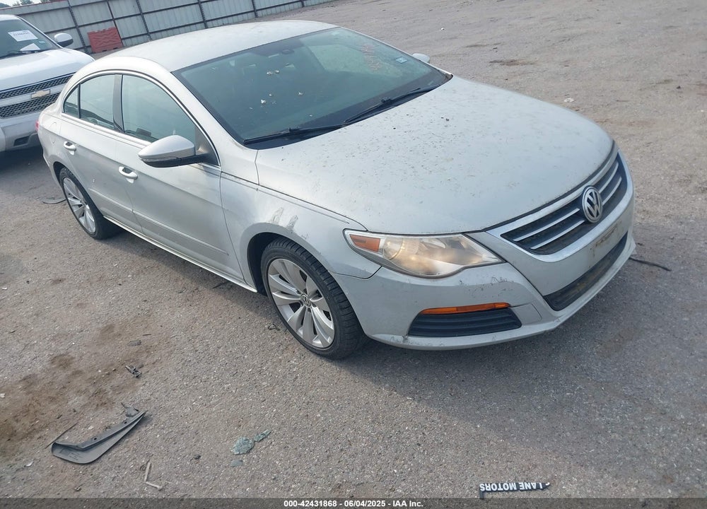 2012 VOLKSWAGEN CC SPORT VIN: WVWMN7AN2CE500755
