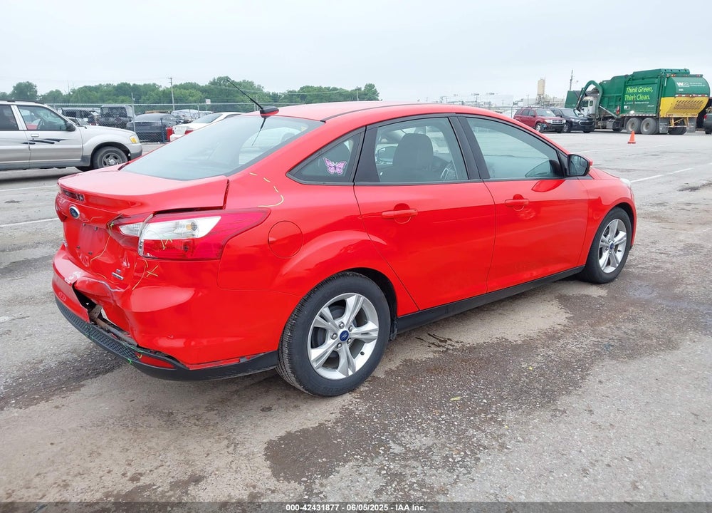 2014 FORD FOCUS VIN: 1FADP3F29EL208896