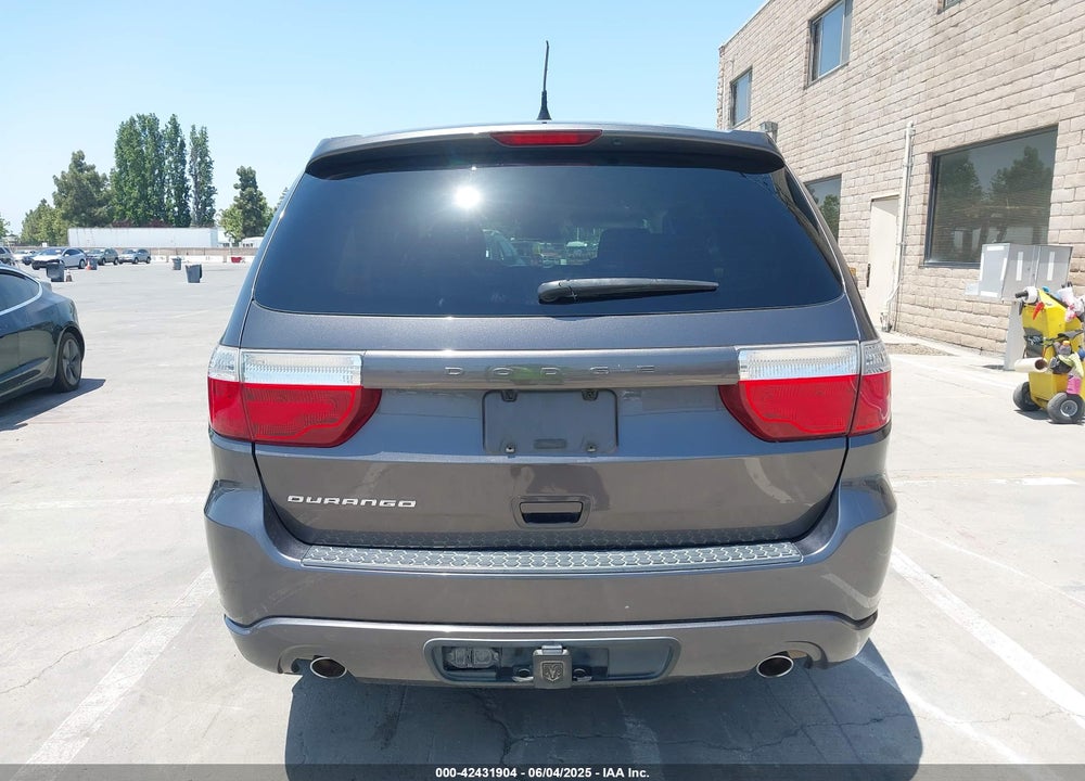 2013 DODGE DURANGO SXT VIN: 1C4RDHAG3DC694256