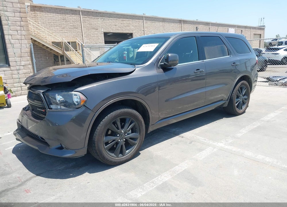 2013 DODGE DURANGO SXT VIN: 1C4RDHAG3DC694256