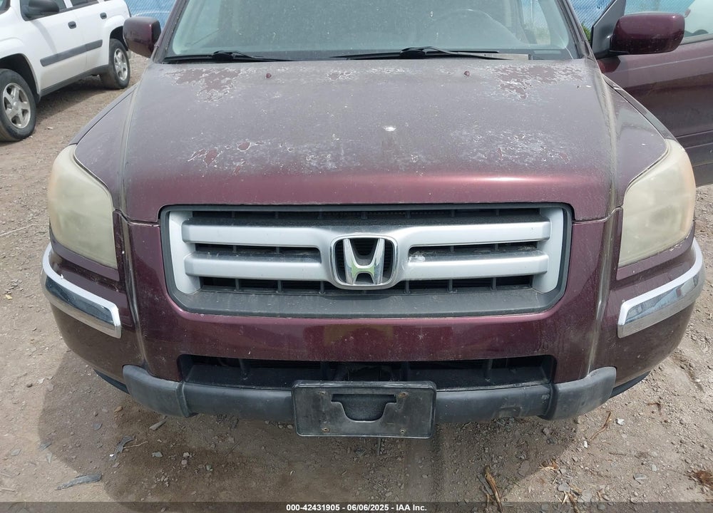 2008 HONDA PILOT EX-L VIN: 5FNYF185X8B047976