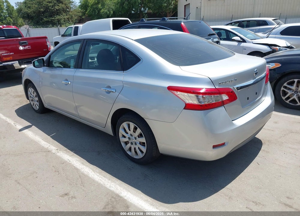 2015 NISSAN SENTRA S VIN: 3N1AB7AP7FY325233