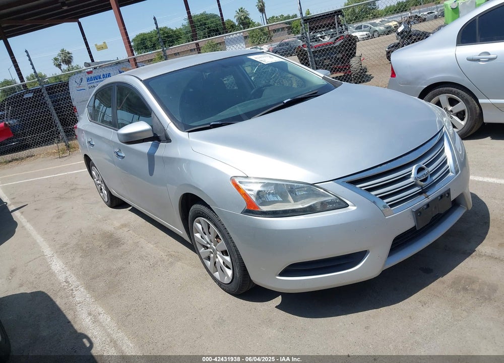 2015 NISSAN SENTRA S VIN: 3N1AB7AP7FY325233