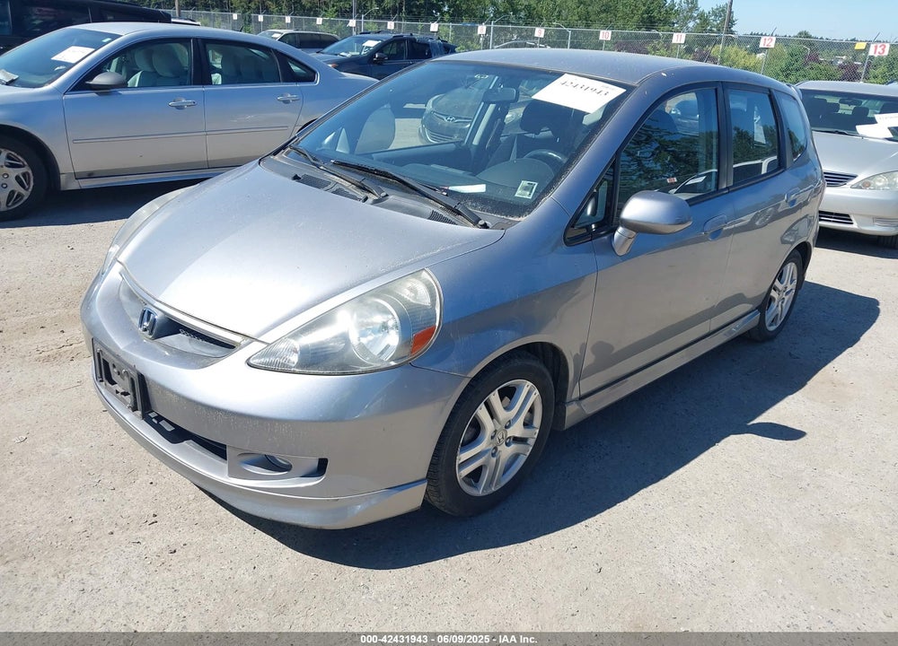 2007 HONDA FIT SPORT VIN: JHMGD376X7S039853