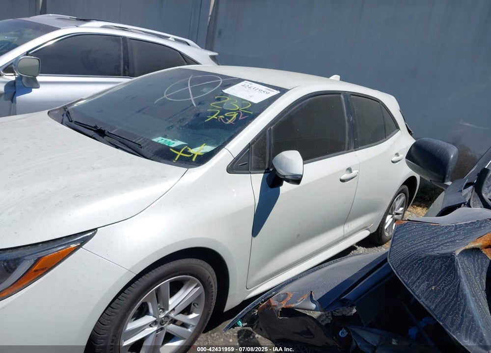 2019 TOYOTA COROLLA VIN: JTNK4RBE1K3067732