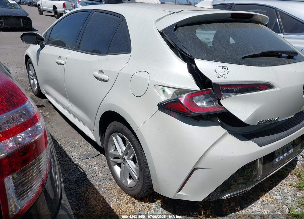 2019 TOYOTA COROLLA VIN: JTNK4RBE1K3067732