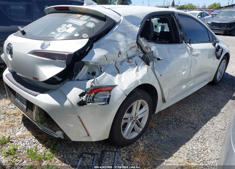 2019 TOYOTA COROLLA VIN: JTNK4RBE1K3067732
