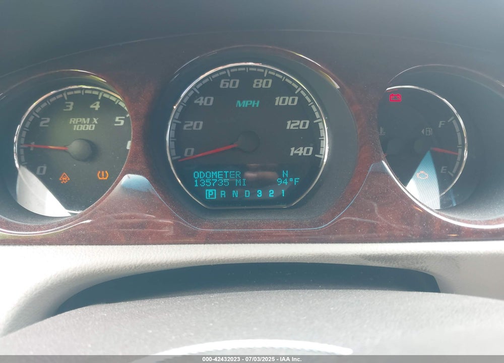 2009 BUICK LUCERNE VIN: 1G4HD57MX9U137011
