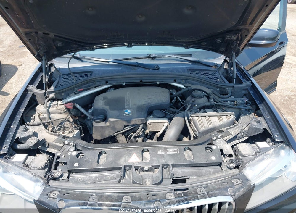 2013 BMW X3 VIN: 5UXWX9C55D0D02036