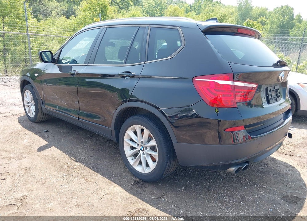 2013 BMW X3 VIN: 5UXWX9C55D0D02036