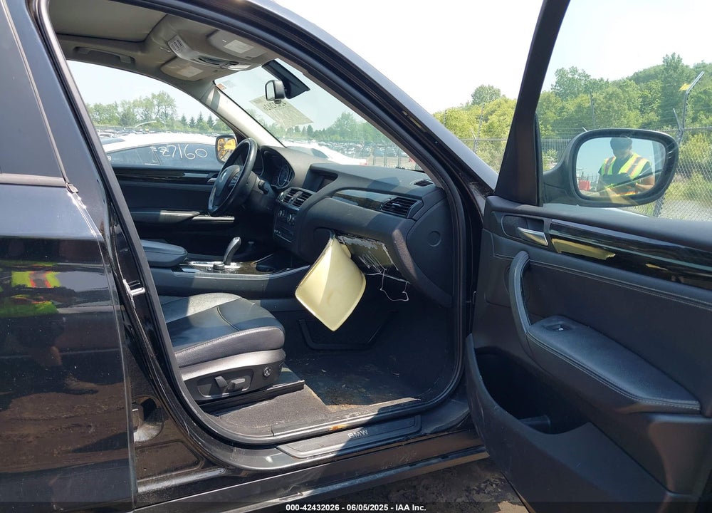 2013 BMW X3 VIN: 5UXWX9C55D0D02036