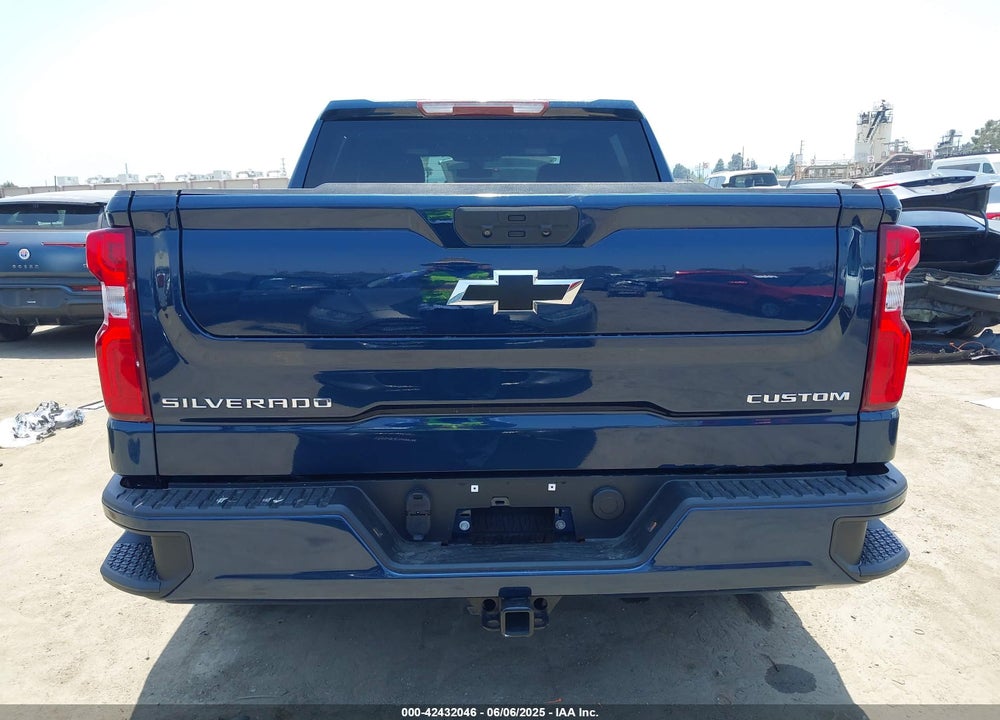 2021 CHEVROLET SILVERADO 1500 2WD SHORT BED CUSTOM VIN: 3GCPWBEKXMG457967