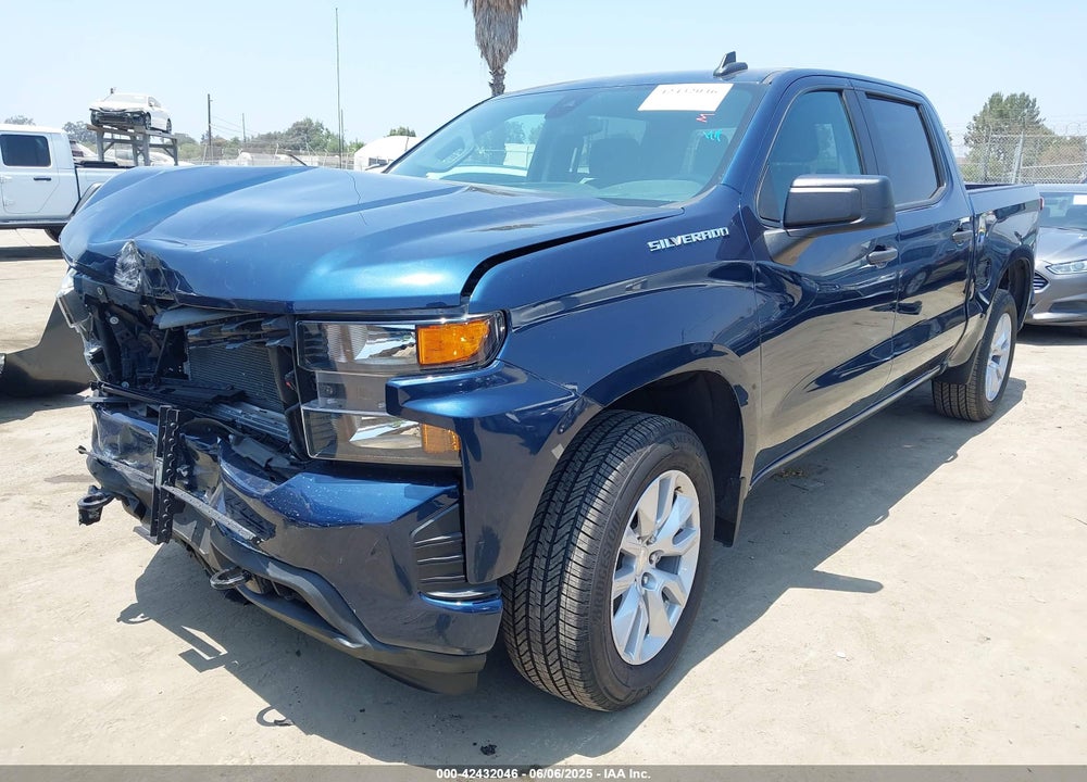 2021 CHEVROLET SILVERADO 1500 2WD SHORT BED CUSTOM VIN: 3GCPWBEKXMG457967