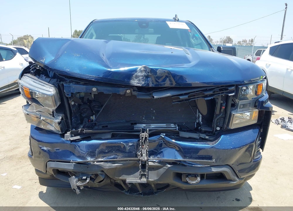2021 CHEVROLET SILVERADO 1500 2WD SHORT BED CUSTOM VIN: 3GCPWBEKXMG457967