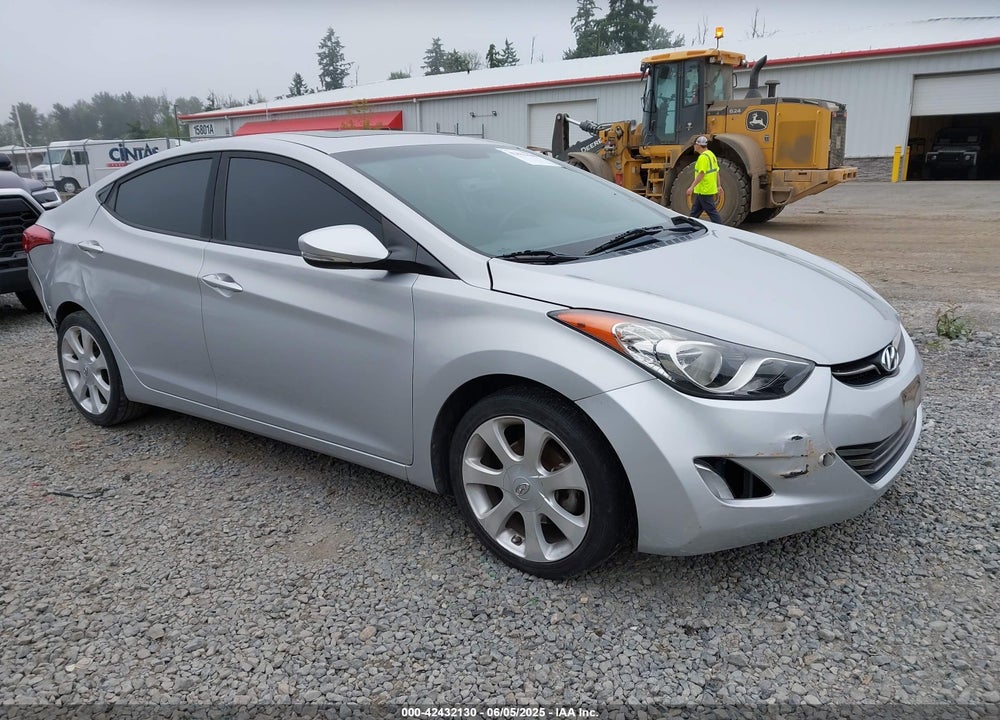 2013 HYUNDAI ELANTRA LIMITED VIN: KMHDH4AEXDU640304